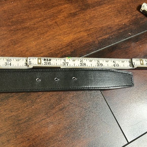 Hermes H Belt Buckles Gold Platinum & Reversible Leather Strap size 90 - Picture 8 of 16